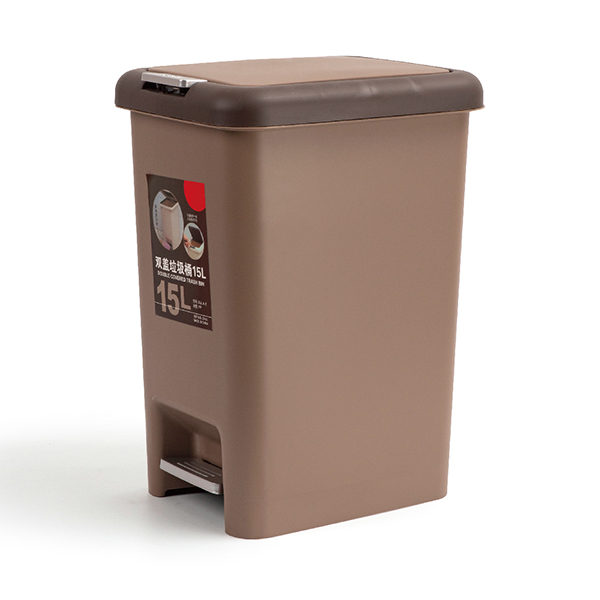 双盖垃圾桶