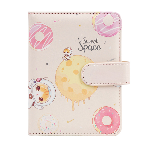 搭扣皮革笔记本